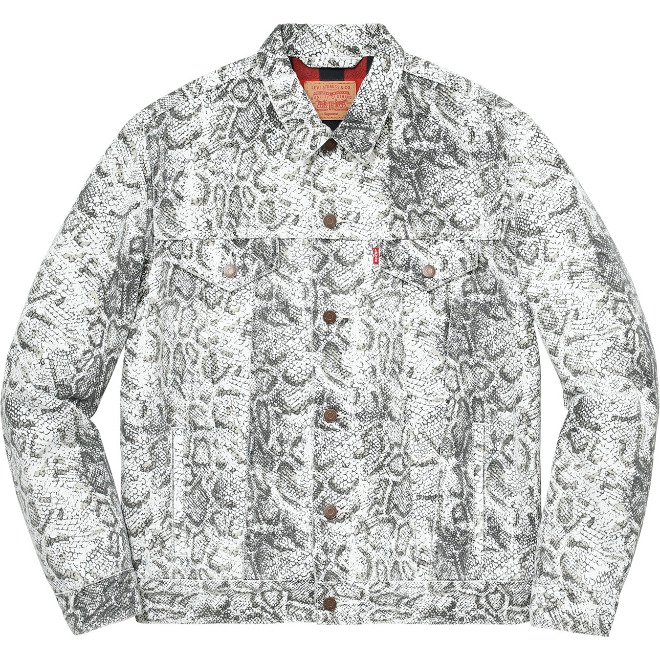Supreme®/Levi's® Snakeskin Trucker Jacket view 18